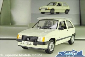 OPEL VAUXHALL CORSA NOVA MODEL CAR WHITE MK1 1:43 SCALE SCHUCO DEALER ISSUE K8 - Picture 1 of 4