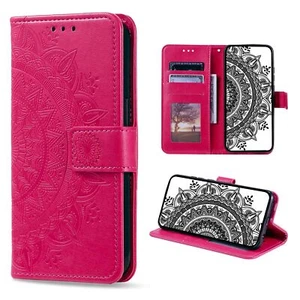 Coque pour iPhone XR Etui Protection Housse en Cuir PU Portefeuille Porte Car... - Photo 1 sur 7