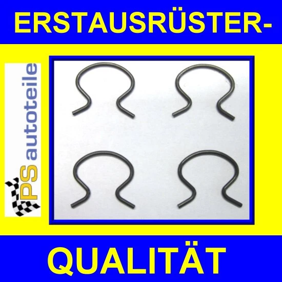 4xHalteklammer para Manivela Ventana Opel Ascona C, Kadett D, E, Astra F - Imagen 1 de 1