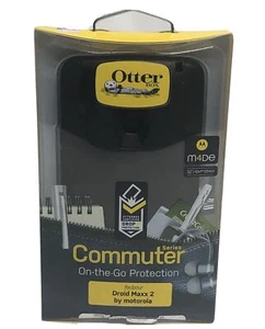 OtterBox Commuter Series Hülle für Motorola Droid Maxx 2 - Schwarz - Bild 1 von 3
