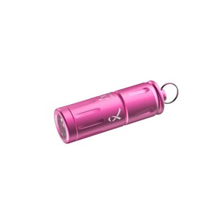 Olight iXV Pink USB-C Rechargeable EDC Keychain Flashlight, 180 Lumens
