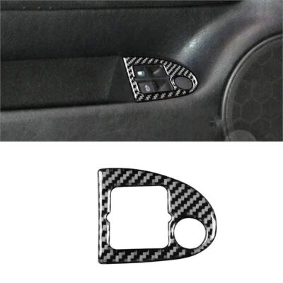 Отделка крышки переключателя заднего багажника из углеродного волокна для салона Volkswagen Golf 1999-2004 - Изображение 1 из 4