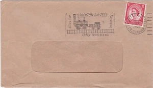 1964 GB cover sent from Stockton-on-Tees with cancel Sites for Industry - Picture 1 of 2