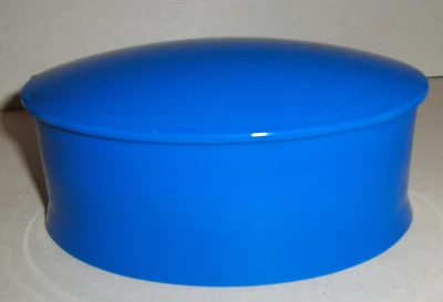 Käsereibe in Dose / Behälter, mit Deckel, von TCM, blau, ca. 17 cm - Bild 1 von 4