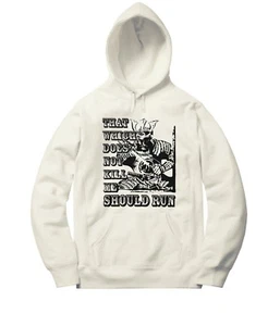 That Which Does Not Kill Me Should Run Unisex Sweater Jacket Pullover Hoodie - Picture 1 of 12