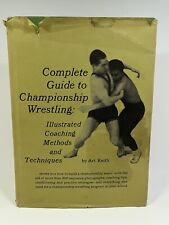 COMPLETE GUIDE TO CHAMPIONSHIP WRESTLING Art Keith 1968 scarce 1st edition HC/DJ