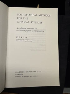 (BF95) mathematical methods for the physical sciences - Bild 1 von 3