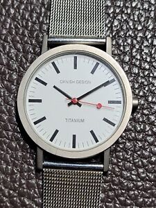 Danish Design Rhine Titanium Quartz Watch, model #IQ14Q199