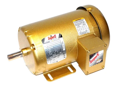 NEW BALDOR M13F 94860075-001 MOTOR 1.5HP, 4/2AMP, 1740RPM, M13F94860075001 - Image 1 of 2
