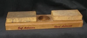 Vintage Novaculite hart & weich Arkansas Wetzsteine 8" breit insgesamt - Bild 1 von 1