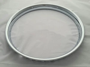 Jaguar XK140 XK150 16" Wheel Embellisher Chrome Made in England. - Picture 1 of 10