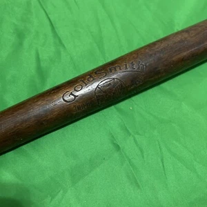 Vintage Goldsmith Baseball Bat. Hickory Playground. Cincinnati,OH 86. - Picture 1 of 11