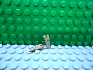 Lego mini figure 2 Dark Tan Chop Sticks Friends Cutlery Kitchen NEW - Picture 1 of 1