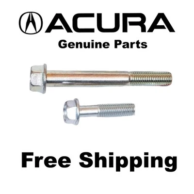 Genuine 2010-2013 Acura ZDX V6 Alternator Bolts Mount New OEM 2PC NEW - Image 1 of 3