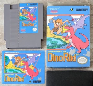 RAR - Dino Riki - REV A - Nintendo Entertainment System NES Spiel Dinoriki - Bild 1 von 11