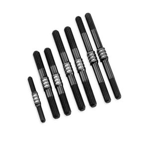 JConcepts Losi 8IGHT-X 2.0 Fin Titanium Turnbuckle Kit (Black) (7) - JCO2801-2 - Picture 1 of 1