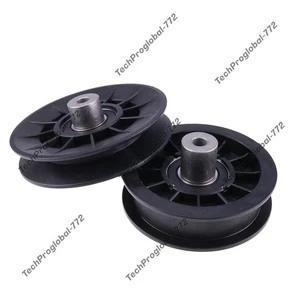 V-Idler Pulley Set AM134501 AM134502 for John Deere X300 X304 X310 X320 X324 - Picture 1 of 5