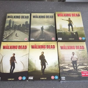 The Walking Dead Complete Season 1-6 DVD Set (2016) Andrew Lincoln - Picture 1 of 14