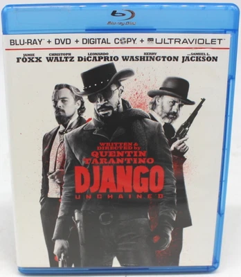 Django Unchained Movie Blu Ray DVD No Digital No Ultraviolet Action Jamie Foxx - Image 1 of 4