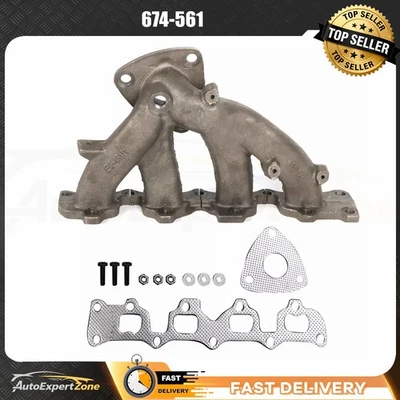 Exhaust Manifold Kit For Chevrolet Equinox 2013-2014 GMC Terrain 2.4L L4 674-561 Foto 1 de 4