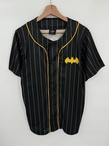 Batman DC Comics Maglia Baseball Uomo Medium Gessato Nero Batman #00 - Foto 1 di 5