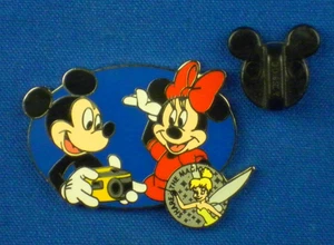 Share the Magic Serie #1 Mickey Minnie Mouse Tinker Bell Pin # 11858 - Bild 1 von 3