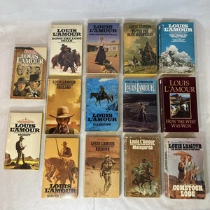 Posten 14 Vintage Louis L'Amour Taschenbücher Western Sackett & andere - Bild 1 von 10