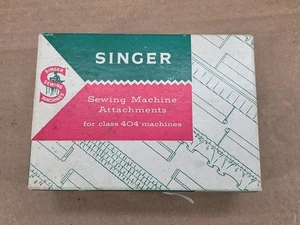 Vintage Singer Sewing Machine Attachments 1961 404 Part No. 161277 - Picture 1 of 11