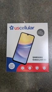 Locked US Cellular Samsung Galaxy A15 5G 6.5” FHD+ 50MP Prepaid NEW SEALED! - Picture 1 of 1