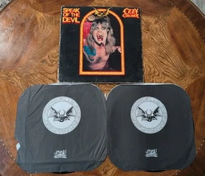 Vintage 1982 OZZY OSBOURNE SPEAK OF THE DEVIL Doppel-LP Vinyl-Schallplatte ungetestet - Bild 1 von 12