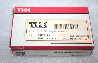 THK SHS15C1SS (GK) Linear Guide Bearing Block size 15 - NEW - - Image 1 of 4