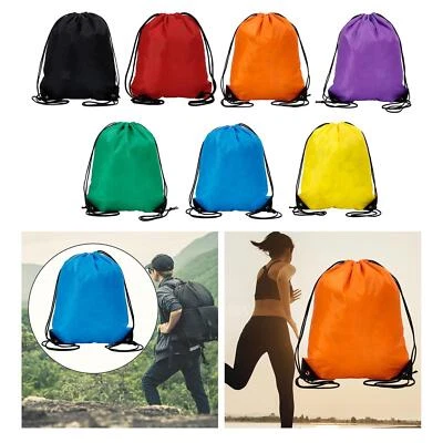 Rucksack mit Kordelzug, Turnbeutel, Beutel mit Kordelzug für Damen und - Bild 1 von 2