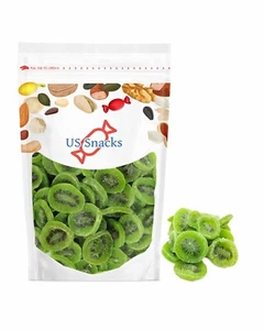 US Snacks getrocknete Kiwis, ganz natürliche Gourmet Trockenfrüchte - Bild 1 von 4
