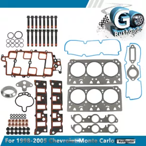 Head Gasket Bolts Set For 1995-2003 2004 2005 Chevy Buick Oldsmobile Pontiac 3.8 - Picture 1 of 13