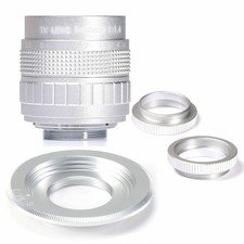 Fujian 50MM F/1.4 CCTV C Mount Lens For Micro 43 M4/3 Mount GF1 GF2 EM5 EPL2 G7