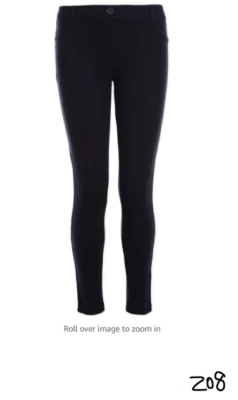 Legging Nautica Plus Niñas Uniforme Escolar Elastizado Entrelazado, Azul Marino, 16.5 Foto 1 de 3