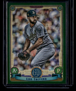Lou Trivino 2018 Topps Gypsy Queen Green #170