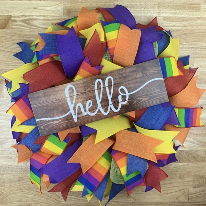 Grinalda arco-íris de verão - Imagem 1 de 1