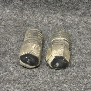 1995-2005 Chevy Cavalier (2) Adjustable Rubber Hood Stop Bumpers Black OEM 64469 - Picture 1 of 3