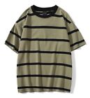 Unisex T-Shirt, Grunge Y2k T-Shirt, Striped T-Shirt, Casual Streetwear T-Shirt