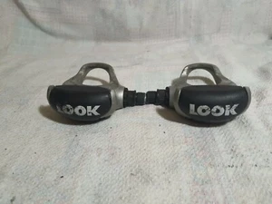 PEDALS Pedali LOOK A Sganci Rapidi Grigie Colnago Bianchi Pinarello anni 90 - Foto 1 di 9