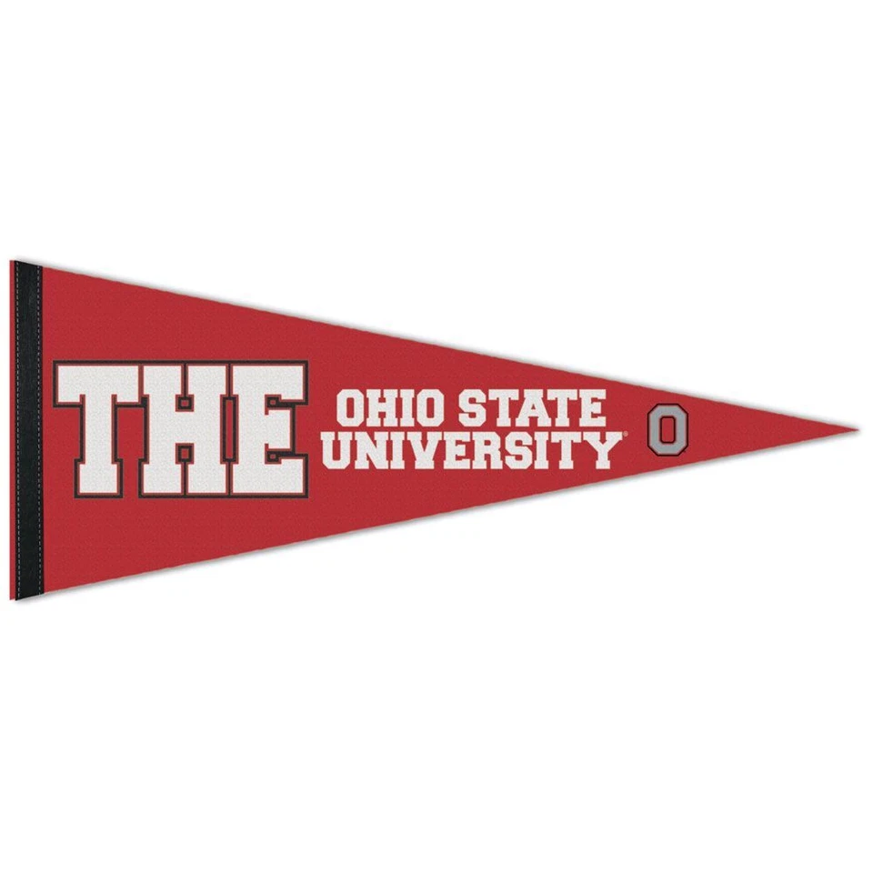 OHIO STATE BUCKEYES THE OHIO STATE UNIVERSITY ROLL UP PENNANT 12"x30" WINCRAFT - Image 1 of 1