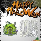 Halloween Pumpkin House Metal Cutting Dies Paper Cards Stencil Mold M7W5