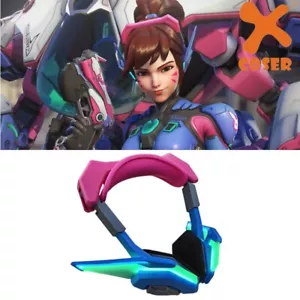 Xcoser Overwatch 2 D.Va Hana Song MEKA Juegos con disfraces Auriculares oficiales recargables - Imagen 1 de 12