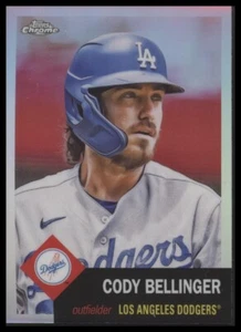 2022 Topps Chrome Platinum Anniversary #344 Cody Bellinger Refractor LA Dodgers - Picture 1 of 2