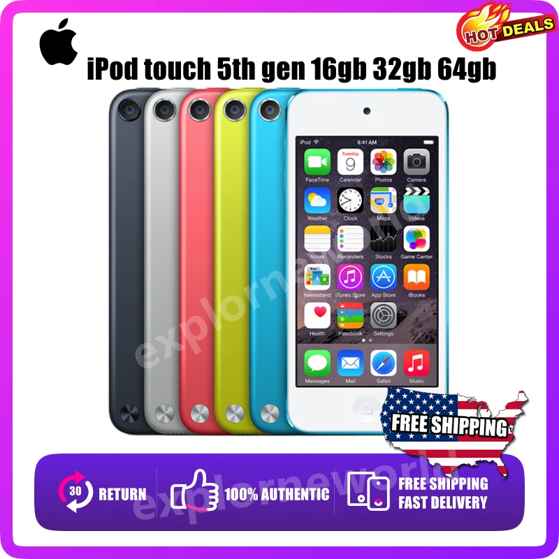 New Apple iPod Touch 5th Generation 16GB 32GB 64GB - FAST/FREE SHIPPING - SEALED - Image 1 of 4
