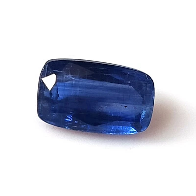 Cojín de cianita azul natural de 2,85 quilates corte facetado piedra sin tratar 10,7X6,5 mm Foto 1 de 4