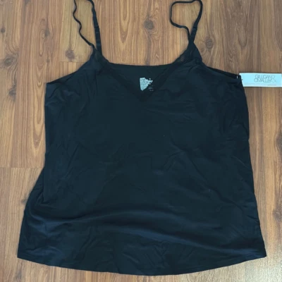 Novo com etiquetas Gilligan and O’Malley pijama regata preto modelo top - Imagem 1 de 4