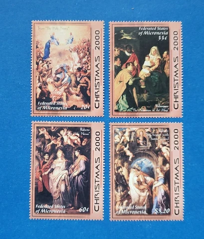 Micronesia Stamps, Scott 404-407 Complete Set MNH Cover