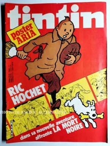 Le Journal de TINTIN n° 304 with poster aria magazine comic book FRANCE 1981 - Picture 1 of 1